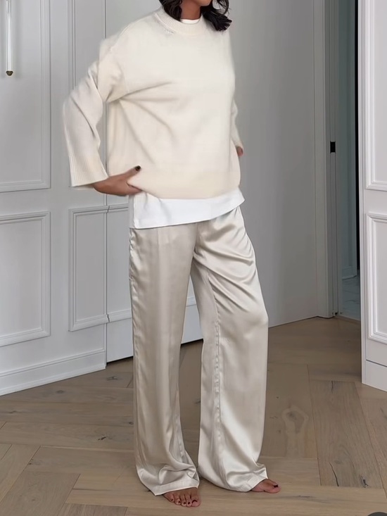 Pants - Uniqlo Satin Pants